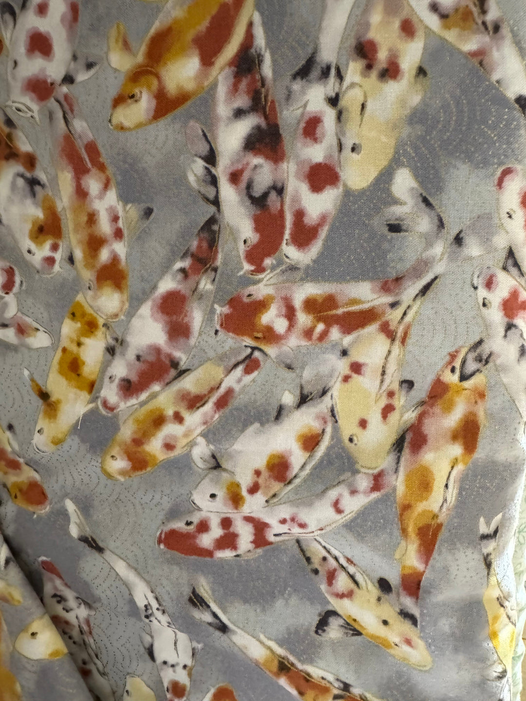 Quilting Cotton Fabric - Koi Fish