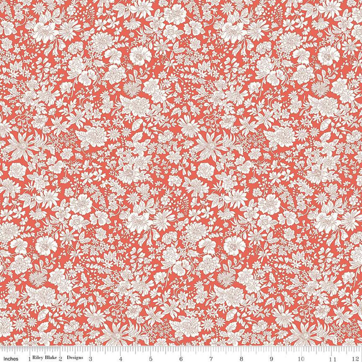 Emily Belle Paprika | Riley Blake for Liberty Fabrics