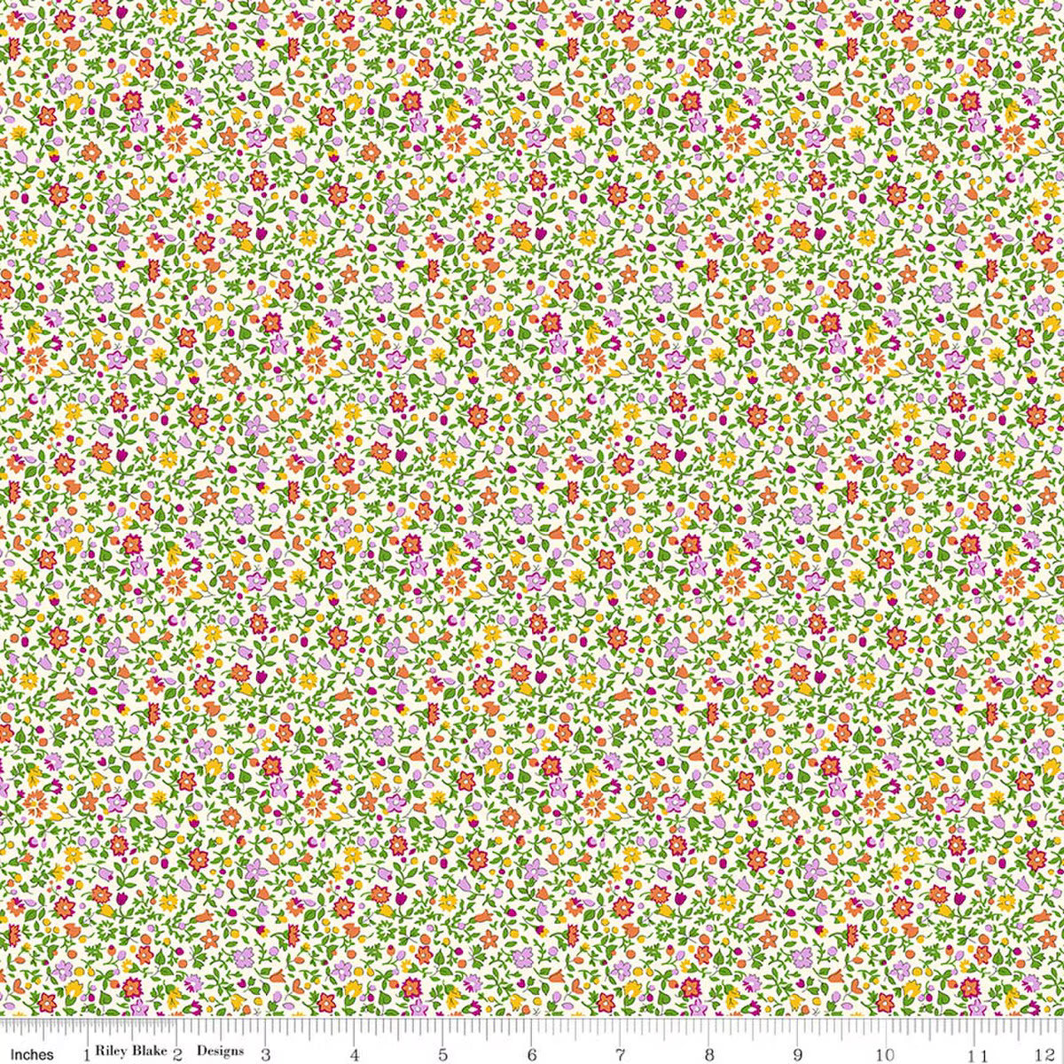 Everlasting Posy Haze B | Riley Blake for Liberty Fabrics