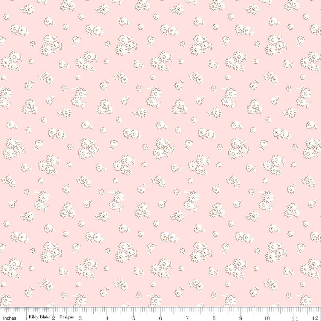 Everlasting Tumbling Daisy B | Riley Blake for Liberty Fabrics