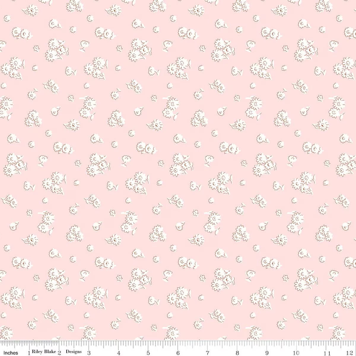 Everlasting Tumbling Daisy B | Riley Blake for Liberty Fabrics