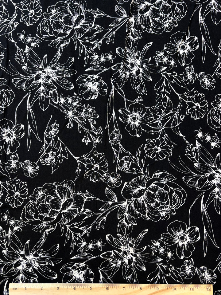 Floral | Crinkle Rayon