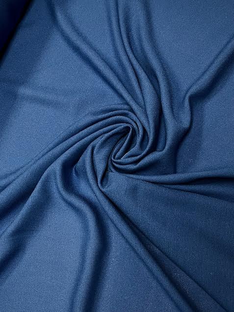 Royal Blue Solid | Viscose | Made in Italy