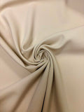 Beige Solid | Viscose Twill | Made in Italy