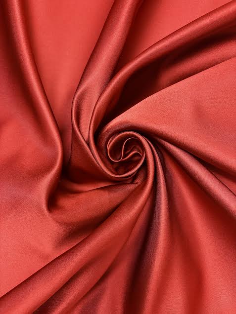 Alexander Mcqueen | Burgundy Duchess Silk | Made in Italy