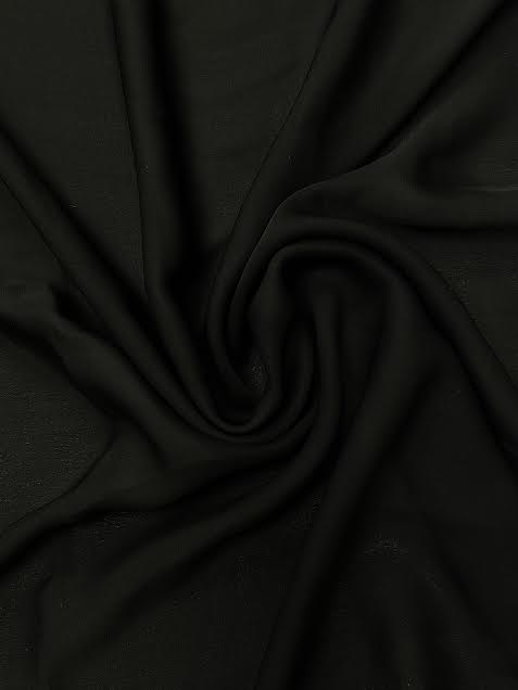 Black Solid | Silk