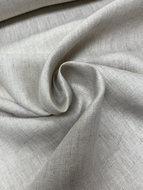 Cream Solid | Linen | Made in Italy