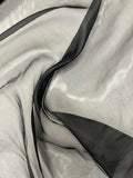 Black Organza | Silk | Made in Italy