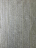 Beige & Silver Woven Stripe | Linen Lurex | Made in Italy