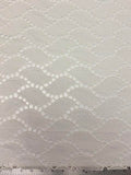 White Wave Sangallo Eyelet Cotton | Lace | Made in Italy