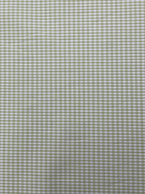 Lime Green Yarn Dyed Gingham | Cotton