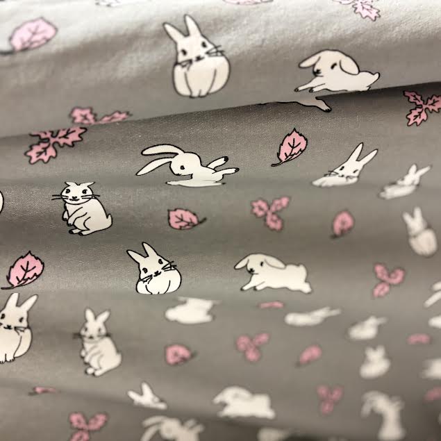 Grey Bunny | Cotton Terry | Made in Italy