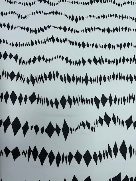 Altuzarra | Blue Diamond Printed Viscose | Made in Italy