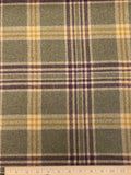 Burberry | Check Wool Cape Panel With Fringe | Made in Italy