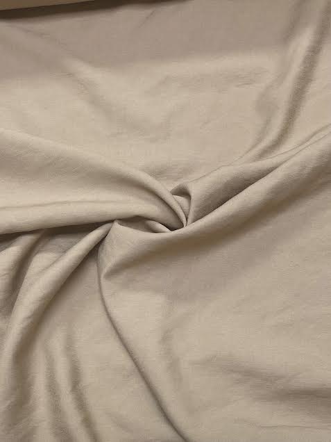 Prada Taupe Solid | Viscose Blend | Made in Italy