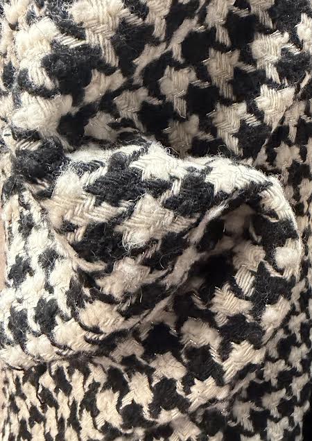 Chanel Deadstock | Black and White Tweed | Made in Italy
