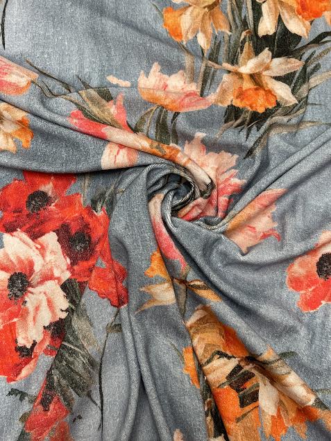 Emanuel Ungaro Floral Print | Cotton | Made in Italy