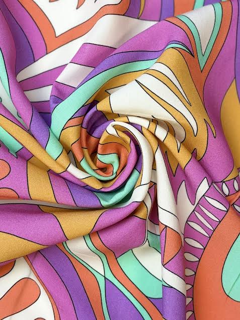 Multicolor Pucci Design | Viscose | Made in Italy