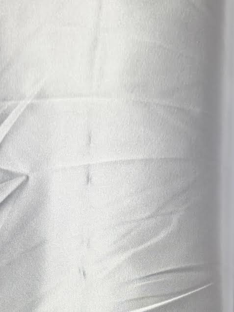 White Solid | Charmeuse Satin Stretch