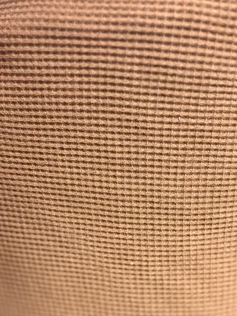 Brown Solid | Mini Waffle Knit