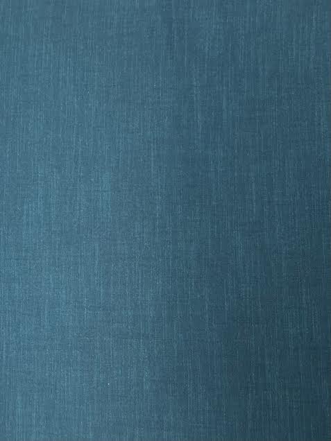 Deep Cyan Solid | Yarn Dyed Woven Cotton