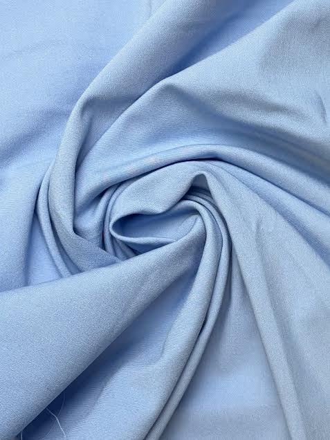 Vista Blue Solid | Rayon Blend