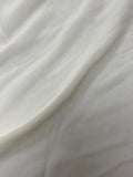 Cream Solid Chiffon | Silk