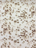 Liberty | Cream with Brown Floral | Cotton Lawn