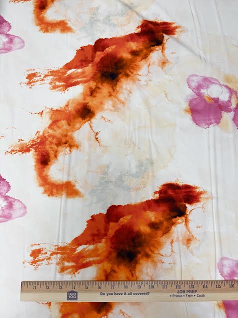 Watercolor | Viscose | Made in Italy