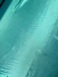 Aqua Solid | Viscose Satin | Made in Italy