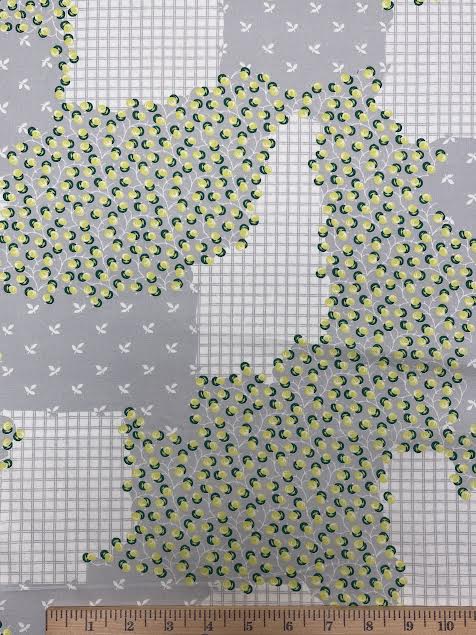 Brend Grey Patchwork  | Cotton | Made in Italy