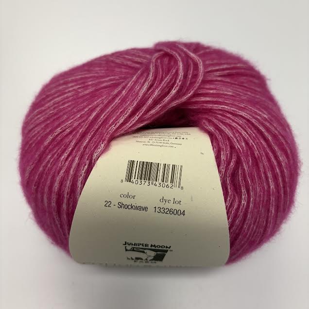 Juniper Moon Farm Cotton Marino Blend in Shockwave