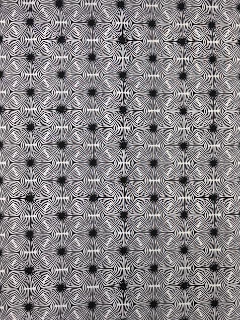 Simply Neutral White and Black Geo | Northcott 239916-99