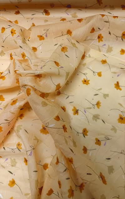 Liberty | Warm Golden Flowers | Cotton Lawn