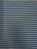 Navy Stripe | Cotton Blend | Made in Italy