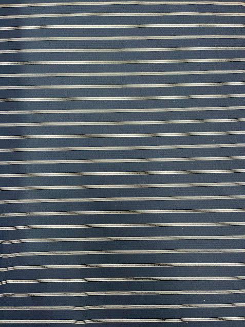 Navy Stripe | Cotton Blend | Made in Italy