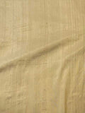 Light Gold Solid Handwoven Dupioni | Silk