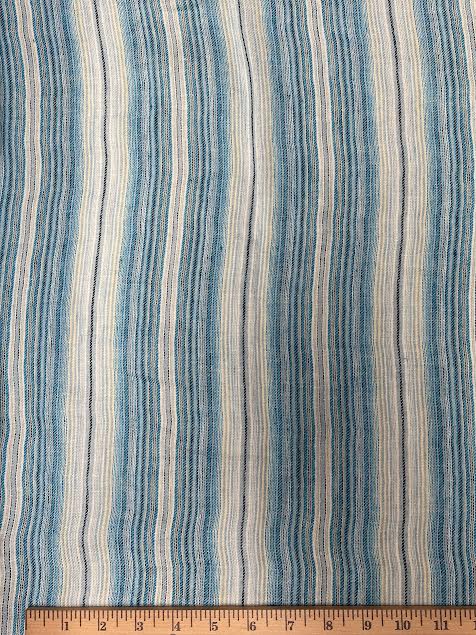 Blue Stripe | Linen | Made in Italy