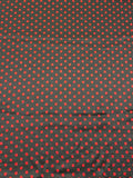 Black with Red Polka Dots | Silk