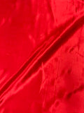 Red Solid | Viscose Satin | Made in Italy