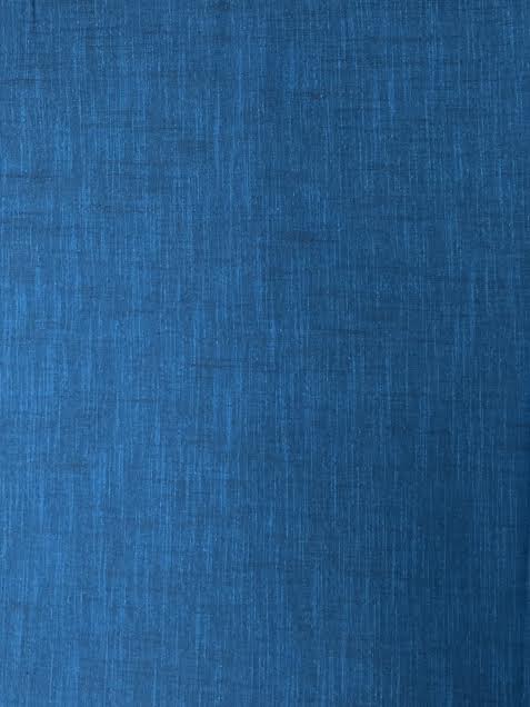 Medium Saphire Blue Solid | Yarn Dyed Woven Cotton