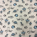 Blue Sea Theme | Cotton Terry | Made in Italy