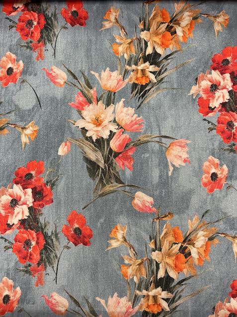 Emanuel Ungaro Floral Print | Cotton | Made in Italy