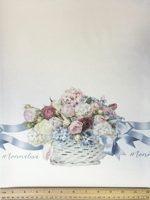 Poly Blend Floral Basket | Made in Italy