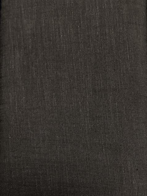 Black Solid | Woven Cotton