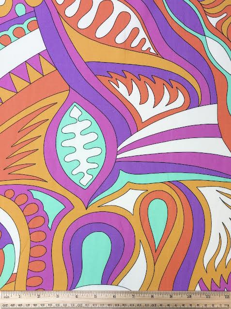 Multicolor Pucci Design | Viscose | Made in Italy