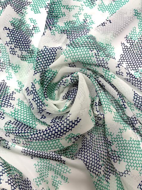 Grapevine Camouflage | Silk Chiffon