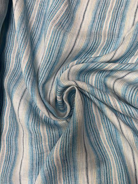 Blue Stripe | Linen | Made in Italy