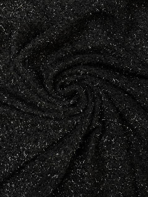 Black Metallic Tweed | Chanel | Made in Italy