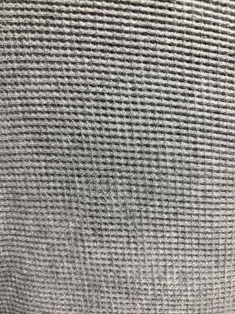 Grey Solid | Mini Waffle Knit
